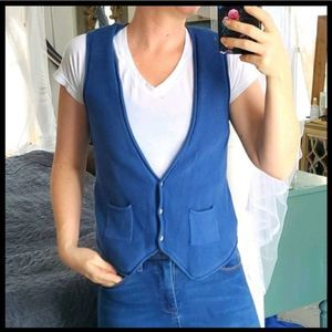 Blue Women's Vest